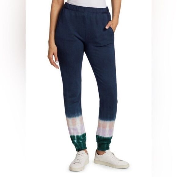 Wildfox Pants - Wildfox Tie-Dye Joggers Navy XXL NWT